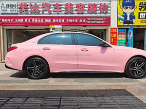 Matt Carnation Rose Air Release Car Vinyl Wrap PVC Vinyl <span class=keywords><strong>Film</strong></span> Polyester Electro-Optique Métallique PET Changement de Couleur pour la Carrosserie - Product Image 5