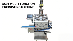 Macchina Incrostatrice Multifunzione di Grado Industriale - Riempitrice Rotativa da 120 kg/h per Produzione di <span class=keywords><strong>Pasticceria</strong></span>/Ravioli/Mooncake - Product Image 2