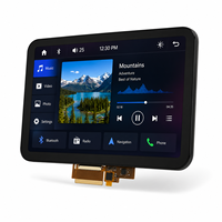 Pantalla TFT de 7 Pulgadas 1024x600 con Interfaz MIPI, Compatible con RoHS, Suministro Estable, JD9165, para Panel HMI Industrial con FPC Personalizado
