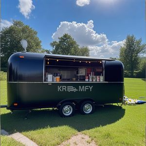 Remorque alimentaire entièrement équipée, mobile, rapide, en acier inoxydable, homologuée CE 2025, OEM - Product Image 4