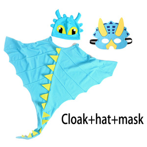 Capas de Dragón para Niños MS Dinosaur, Disfraces para Fiestas de Halloween, Día del Niño, Accesorios de Disfraces con Máscaras - Product Image 6