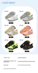 Zapatos de Agua Unisex para Pies Descalzos, Parte Superior de Malla EVA, Entresuela de Goma, Primavera Verano, Playa, Caminar, Antideslizantes, Suaves, Transpirables, de Secado Rápido - Product Image 6