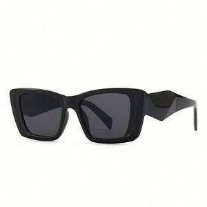 Gafas de Sol Elegantes con Forma de Mariposa y Logotipo Personalizado 2022, Gafas de Sol Cuadradas de Ojo de Gato para Mujer - Product Image 5