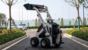 جرافة متعددة الوظائف مع دلو وشوكة ومحرك ويتشاي، جرار بمحمل أمامي - Product Image 4