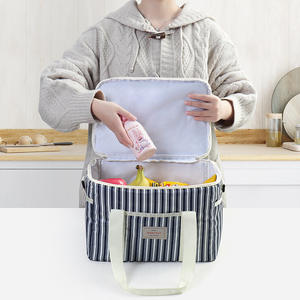 New Design Customized Detachable Strap Insulated Thermal Food Storage <b>Bag</b> With <b>Hand</b> <b>Carry</b> For Outdoor Picnic And Camping - Product Image 3