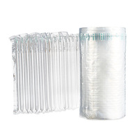 Nouveaux sacs à colonnes d'air gonflables transparents en plastique pour l'emballage de fruits, de lait en poudre, pour l'expédition protectrice des bouteilles de vin