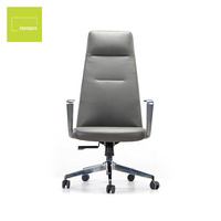 Nouvelles chaises de bureau de direction en cuir PU de style moderne et luxueux, réglables en hauteur, avec dossier haut et appui-tête, pour réunions.