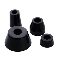 Pieds en caoutchouc de silicone de meubles de pare-chocs résistants à la chaleur antidérapants personnalisés pour des pieds de chaise en métal extérieurs