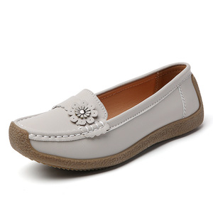 Mocassini <span class=keywords><strong>primaverili</strong></span> Casual da <span class=keywords><strong>donna</strong></span> Doudou 2025 scarpe basse morbide Sole con tacco alto a quadri scarpe da mamma di grandi dimensioni per l'autunno - Product Image 5