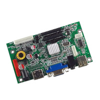 Contrôleur de moniteur LCD de qualité industrielle LED 15 - 32 pouces, carte universelle LVDS v56 avec USB pour moniteur LCD