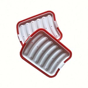 Moule de cuisson en silicone 6-en-1 de qualité alimentaire, nouveau design, pour saucisses et hot-dogs faits maison, OEM/ODM - Product Image 3