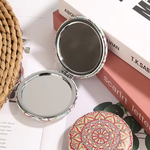 Cosmetic Promotional Mirrors Water Transfer Printing Pattern Small Mirror Surface Processing Housing Surface Mirrors