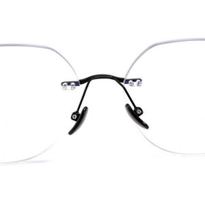 Occhiali Senza Montatura di Alta Gamma Maschili e Femminili in Titanio Puro Senza Bordi - Product Image 4