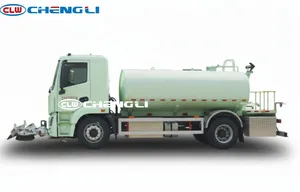 Camión de Limpieza de Carreteras Eléctrico de Alta Presión con Batería CATL, Vehículo de Limpieza con Rociador de Agua, en Venta - Product Image 4