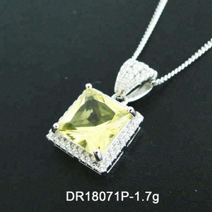 Plata de Ley 925 Australia <span class=keywords><strong>alejandrita</strong></span> cambiante morganita <span class=keywords><strong>piedra</strong></span> colgante de joyería para el bien de la joyería de la mujer - Product Image 3