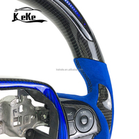 Volant en fibre de carbone LED personnalisé pour Toyota Camry XV70 2018-2023 avec affichage multicolore et design sportif