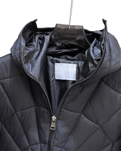 Veste d'hiver pour homme en duvet de canard blanc surdimensionnée brillante et moelleuse, vente en gros personnalisée - Product Image 5