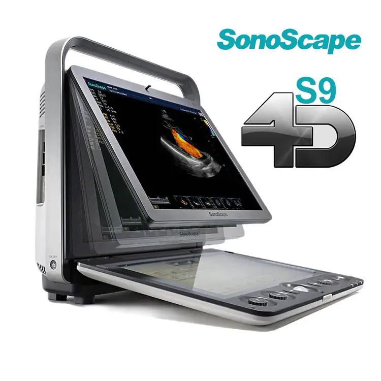 SonoScape S8 S9ポータブルカラードプラー超音波マシンシテライト超音波、S9ポータブルカラードップラーシステム