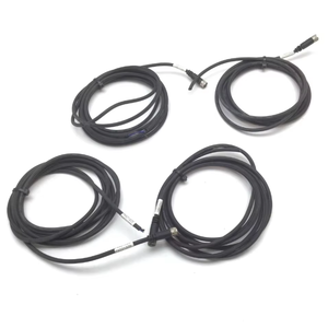 Lot von 4 Picofast-Kabel, <span class=keywords><strong>3</strong></span>-polige Buchse zu fliegenden Leitungen, 6 Fuß lang Neu Original Ready Stock Industrial Automation Pac Dedic - Product Image 1