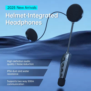 Y2 Motorradhelm-Headsets 500m Duo-Intercom Kabellose Kopfhörer IP56 Wasserdicht BTH 6.0 Intercomunicador - Product Image 3