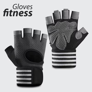 Gants d'entraînement en silicone unisexes pour la salle de sport et les sports, respirants, ajustement parfait avec protection UV - Product Image 5