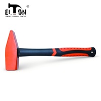 Marteau de forgeron, marteau de mécanicien avec revêtement en plastique, poignée antichoc, utilisation en atelier, OEM/ marteau double face pour monteur