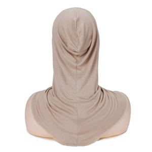 Vente en gros de <span class=keywords><strong>bonnet</strong></span> intérieur en coton mercerisé respirant pour femmes musulmanes <span class=keywords><strong>Bonnet</strong></span> <span class=keywords><strong>sous</strong></span>-vêtement élastique uni, écharpe à capuche, chapeau, hijabs, casquettes intérieures - Product Image 1