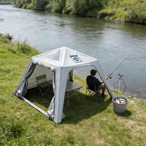 Nouvelle arrivée, tente gonflable moderne avec des arches architecturales pour des séjours de glamping élégants - Product Image 6