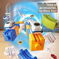 Tren Eléctrico Multifuncional de Levitación Magnética, Tren de Alta Velocidad que Desafía la Gravedad, Juego de Trenes Eléctricos para Niños
