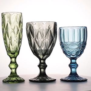 150ml Colorful Cocktail Juice Glass Wedding Party Glass Grape <b>Goblets</b> With Vintage Blue <b>Goblet</b> <b>Wine</b> Glass - Product Image 1
