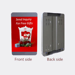 Affichage d'écran de P6 LED <span class=keywords><strong>sur</strong></span> la publicité extérieure imperméable de <span class=keywords><strong>poteau</strong></span> de réverbère avec la fonction d'<span class=keywords><strong>affiche</strong></span> numérique de lancement de pixel de 6mm et le SDK - Product Image 3