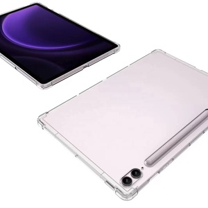 Pour Samsung Galaxy Tab S10 S9 <span class=keywords><strong>Fe</strong></span>+ S10 S9 <span class=keywords><strong>S12</strong></span> Plus 12 pouces Housse de tablette transparente écologique souple antichoc en TPU - Product Image 3