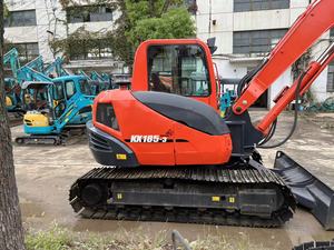 Cuchara de excavación de 0.35m³ para miniexcavadora KX185-3 de 8 toneladas, con dientes de repuesto para martillo rompedor, para construcción - Product Image 2