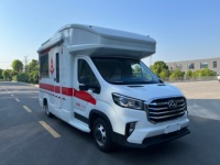 Véhicule mobile de don de sang Maxus V90, bus diesel pour donneurs de sang avec réfrigérateur de banque de sang, camion de collecte médicale pour clinique