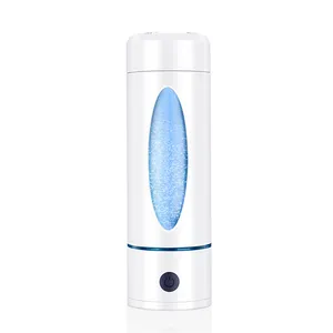 380ML 부유한 수소 SPE PEM 물 발전기 병 활동적인 전기분해 Ionizer 순수한 H2 고농도 수소 물병