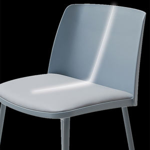 Taburete de bar sencillo y moderno, sillas altas <span class=keywords><strong>con</strong></span> <span class=keywords><strong>respaldo</strong></span>, asiento de ocio de plástico, <span class=keywords><strong>taburetes</strong></span> <span class=keywords><strong>altos</strong></span> <span class=keywords><strong>con</strong></span> patas de Metal para el hogar, Hotel, restaurante, cafetería - Product Image 5