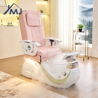 Fauteuil de pédicure et de manucure électrique avec massage et spa pour les pieds, idéal pour salon de beauté