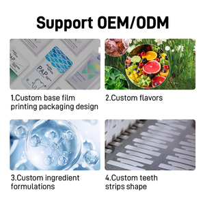 <span class=keywords><strong>MSDS</strong></span> FDA 100% dư lượng miễn phí tự nhiên vôi bạc hà hương vị tươi làm trắng răng không Peroxide răng làm trắng dải - Product Image 4