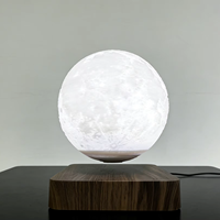 Lampe lune lévitante Maglev, imprimée en 3D, ornement de maison, veilleuse, décoration technologique, cadeau pour la Saint-Valentin chinoise