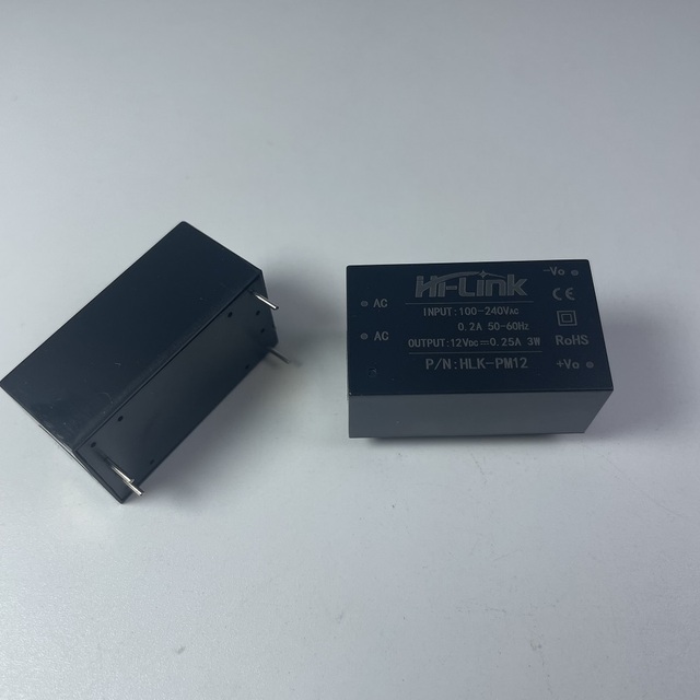 HLK-PM12 AC-DC 220V to 12V 3W Buck Step Down Power Supply Module Converter Intelligent Household Switch Fast Delivery Available
