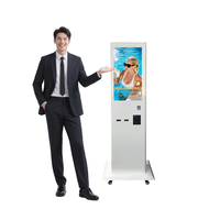 Kiosque de distribution de billets automatique COSUN avec écran LED et SDK pour les gares de bus/métro, les espaces publics, les banques, les centres commerciaux, etc.