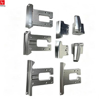 Support articulé en aluminium sur mesure usiné CNC de précision pour articulation de bras oscillant de robot de marque HF, avec sièges de roulement