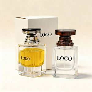 Wholesale Customized <b>Empty</b> Perfume <b>Bottles</b> 50ml 100ml Luxurious Rectangular Transparent Glass Perfume <b>Spray</b> <b>Bottles</b> - Product Image 1