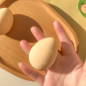 Vente en gros de jouets créatifs de décompression en TPR, amusants, en forme d'œuf incassable, à rebond lent, anti-stress - Product Image 5