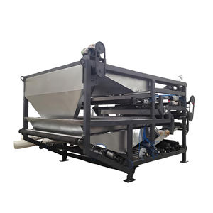 Otomatik atıksu arıtma çamur kaldırma döner tambur sürekli kayışlı filtre basın - Product Image 4