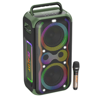 Zealot Altavoz Karaoke Inalámbrico de 200W para 5.3 Personas, con Luces RGB PT21, Soporte para Tarjeta TF, Computadora, Cine en Casa, Interior/Exterior, IPX5