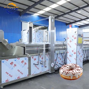 야채를위한 에너지 절약 연속 튀김 기계 질경이 칩 감자 튀김 가공 라인 304 SUS 완전 자동 - Product Image 1