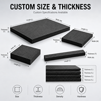 Feuilles de mousse EVA personnalisées, matériau EVA haute densité, inserts en mousse découpés CNC pour étuis à outils, emballage de protection, OEM ODM