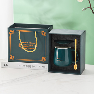 Offres Spéciales <span class=keywords><strong>Personnalisé</strong></span> Promotion Promotionnel Unique Cadeaux Articles Ensembles de Tasses de Luxe avec Boîte de Couleur - Product Image 3