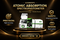 Spectrophotomètre à absorption atomique à flamme Jianshi Beijing Instruments AAS 8800F, résolution 0,2 nm, double ligne de manganèse